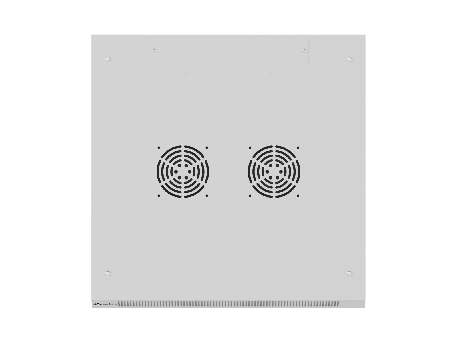 Namizno ohišje za omrežne naprave (rack) 19" 6U, 600x600 mm, siva, perforirana vrata (flat pack) 7