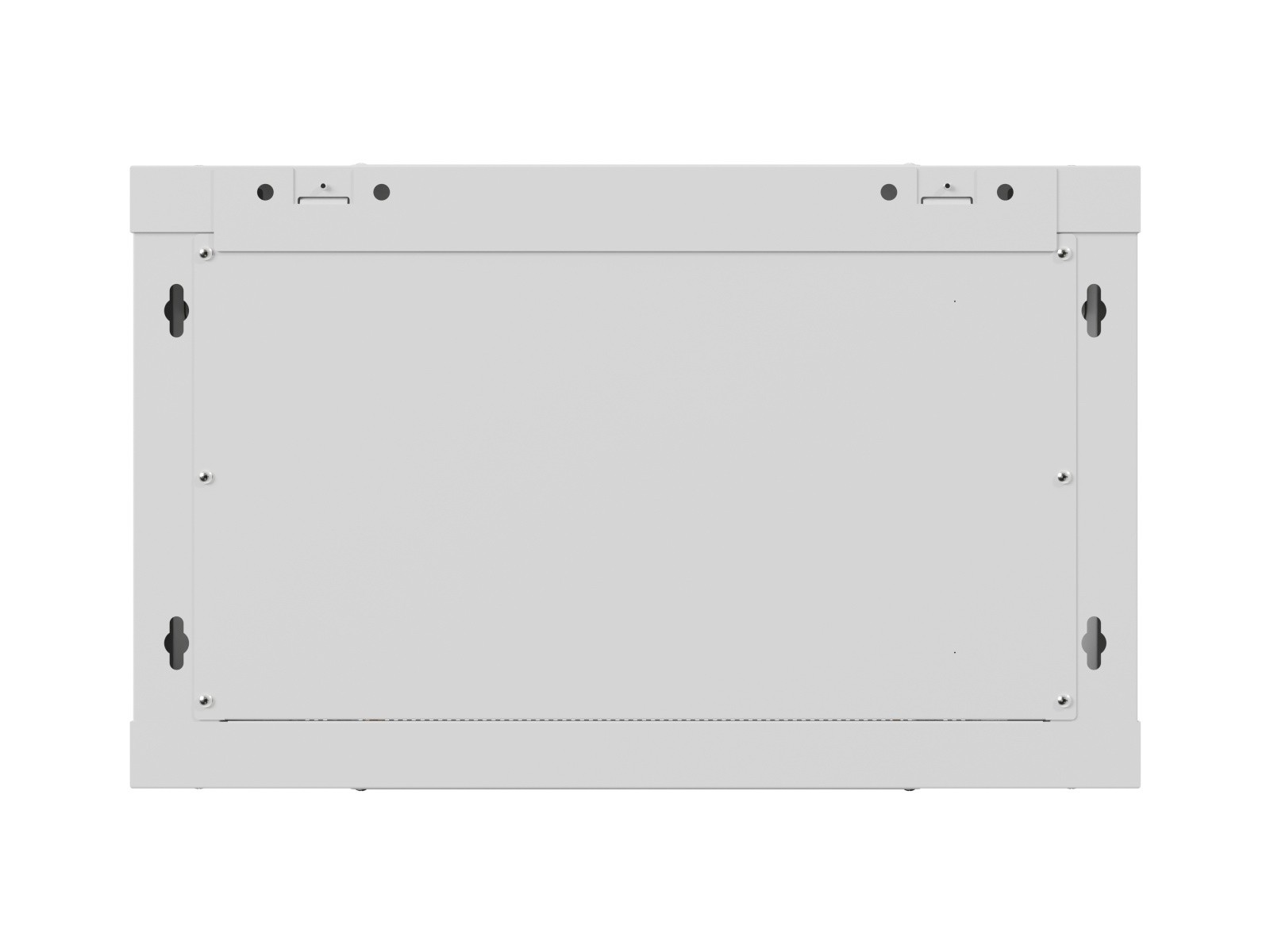 Namizno ohišje za omrežne naprave (rack) 19" 6U, 600x600 mm, siva, perforirana vrata (flat pack) 8