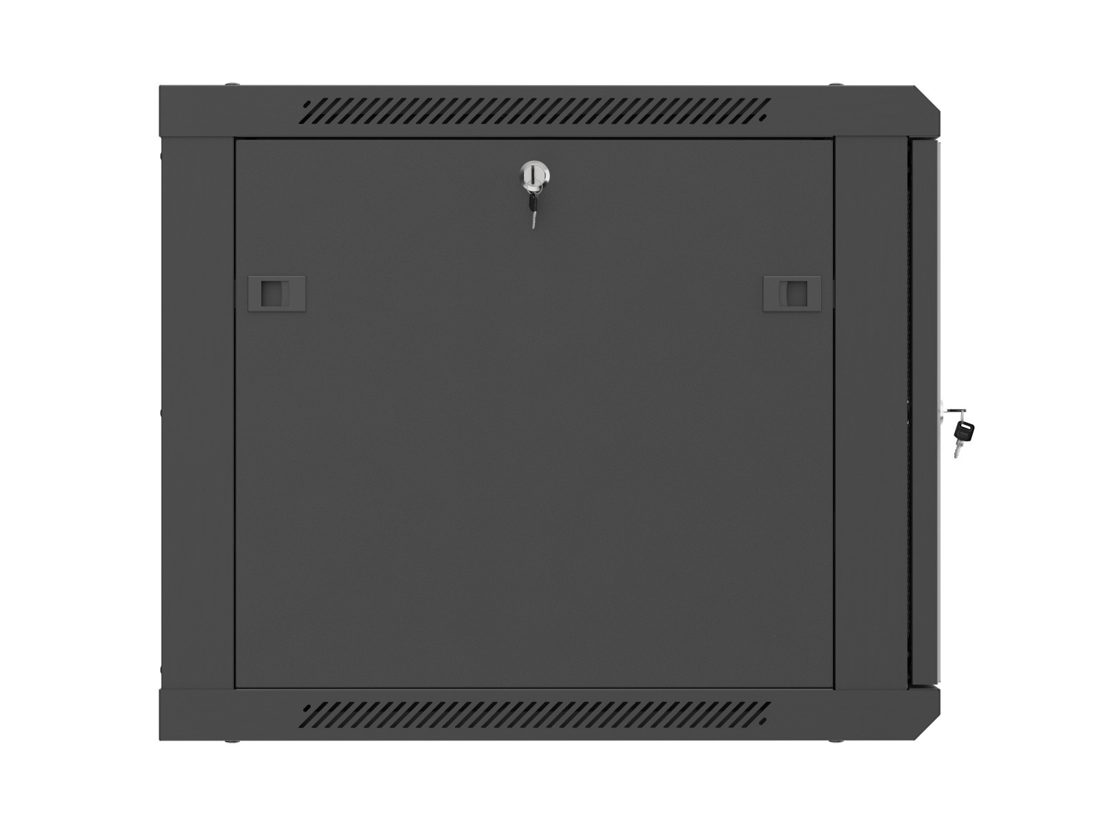 Lanberg 9U viseča omrežna omara, 600x600mm, črna, perforirana vrata 4