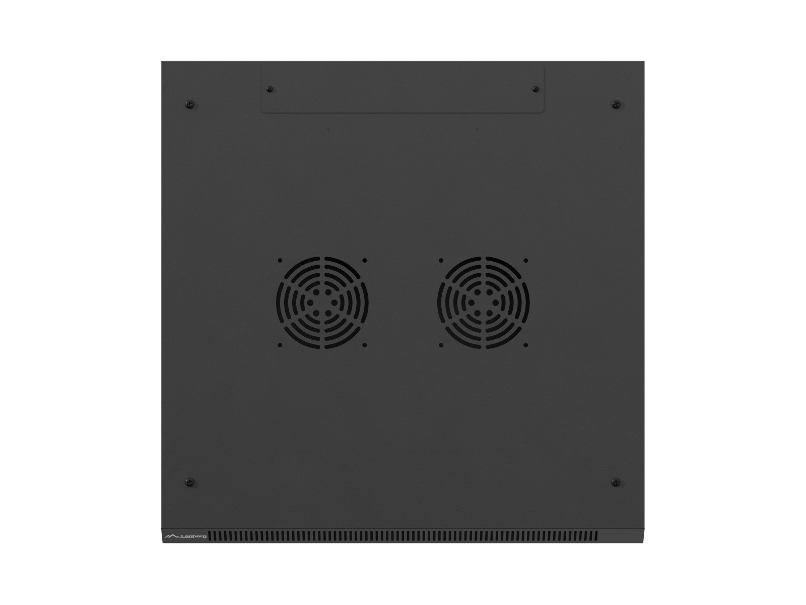 Lanberg 9U viseča omrežna omara, 600x600mm, črna, perforirana vrata 7