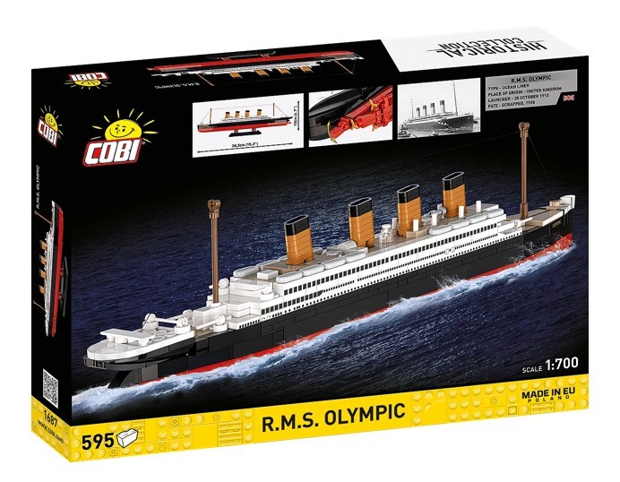 Gradbeni bloki R.M.S Olympic, 595 delov 2