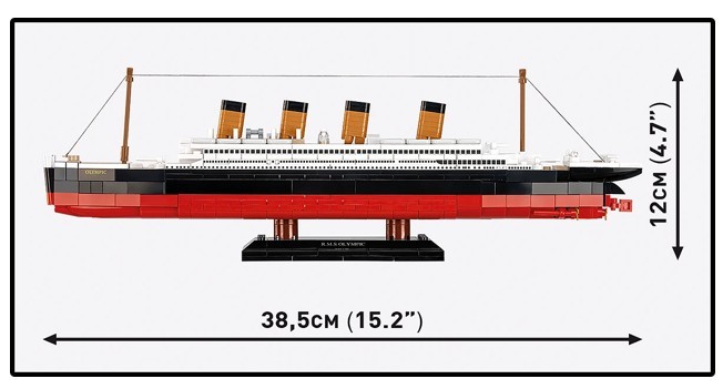 Gradbeni bloki R.M.S Olympic, 595 delov 4