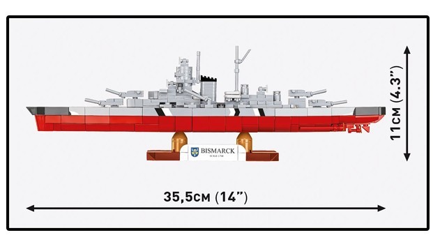 Gradbeni bloki "Tirpitz" - 593 kosov 3