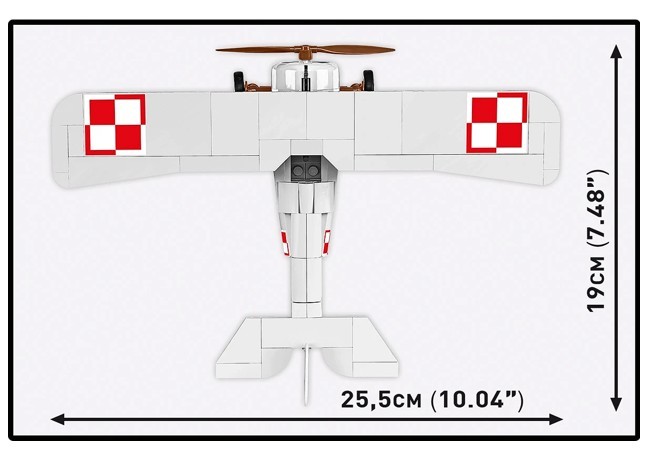 Gradbeni bloki "Nieuport 17 C.1" - 274 kosov 3