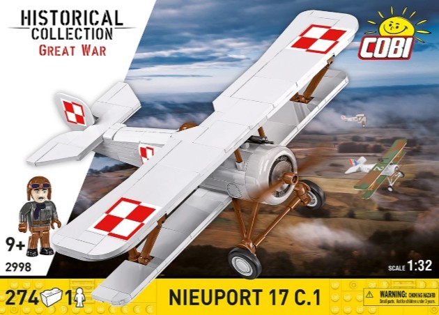 Gradbeni bloki "Nieuport 17 C.1" - 274 kosov 8