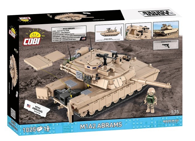 Cobi Klocki M1A2 Abrams (1025 kock) 2