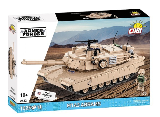 Cobi Klocki M1A2 Abrams (1025 kock)