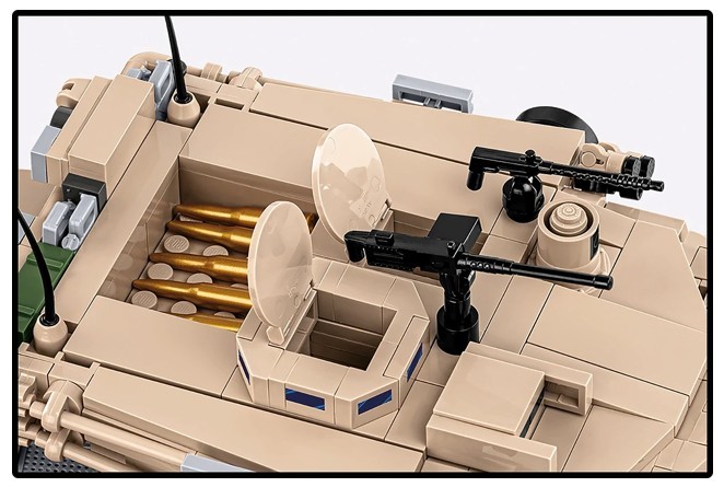 Cobi Klocki M1A2 Abrams (1025 kock) 7