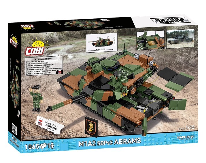 Gradbeni bloki "M1A2 SEPV3 Abrams" - 1065 kosov 2