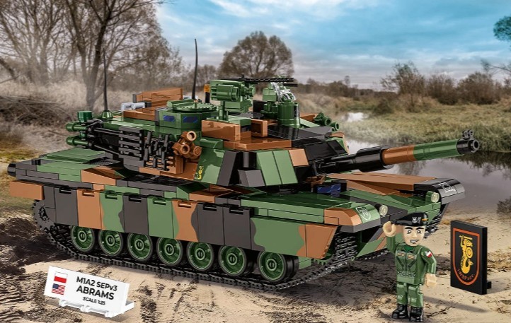 Gradbeni bloki "M1A2 SEPV3 Abrams" - 1065 kosov 4