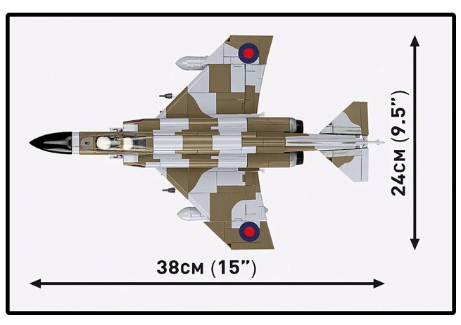 Gradbeni bloki "F-4M Phantom II" - 728 kosov 4