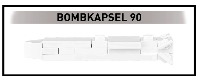 Cobi Klocki Saab AJS 37 Viggen (911 kock) 5