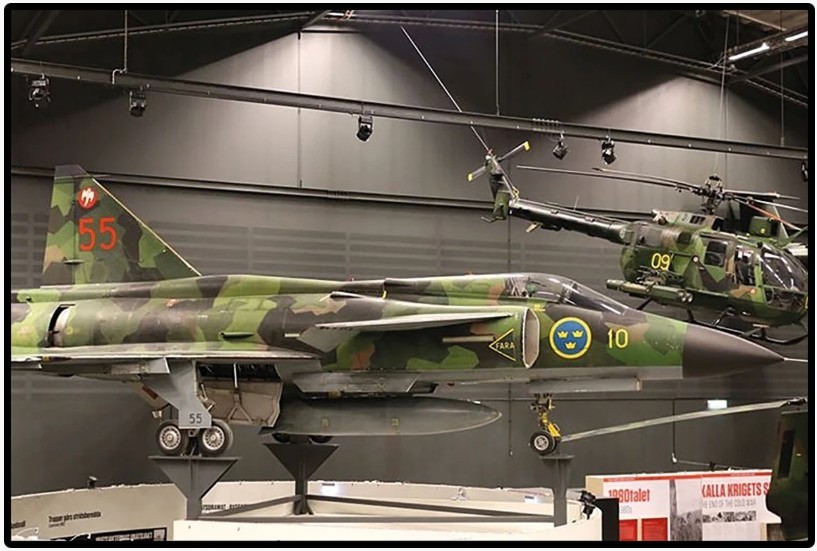 Cobi Klocki Saab AJS 37 Viggen (911 kock) 6