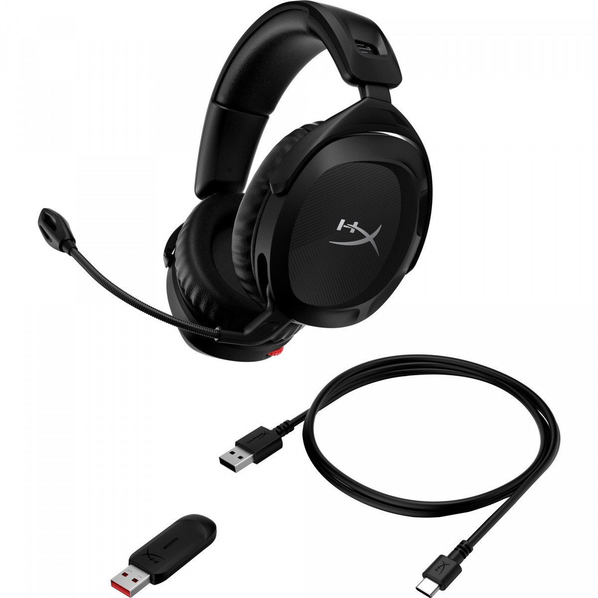 Brezžične gaming slušalke Cloud Stinger 2, črne 4