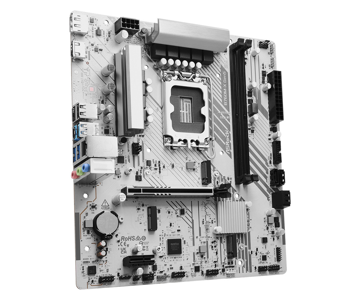 ASRock B760M-X GEN5 s1700 matična plošča 3