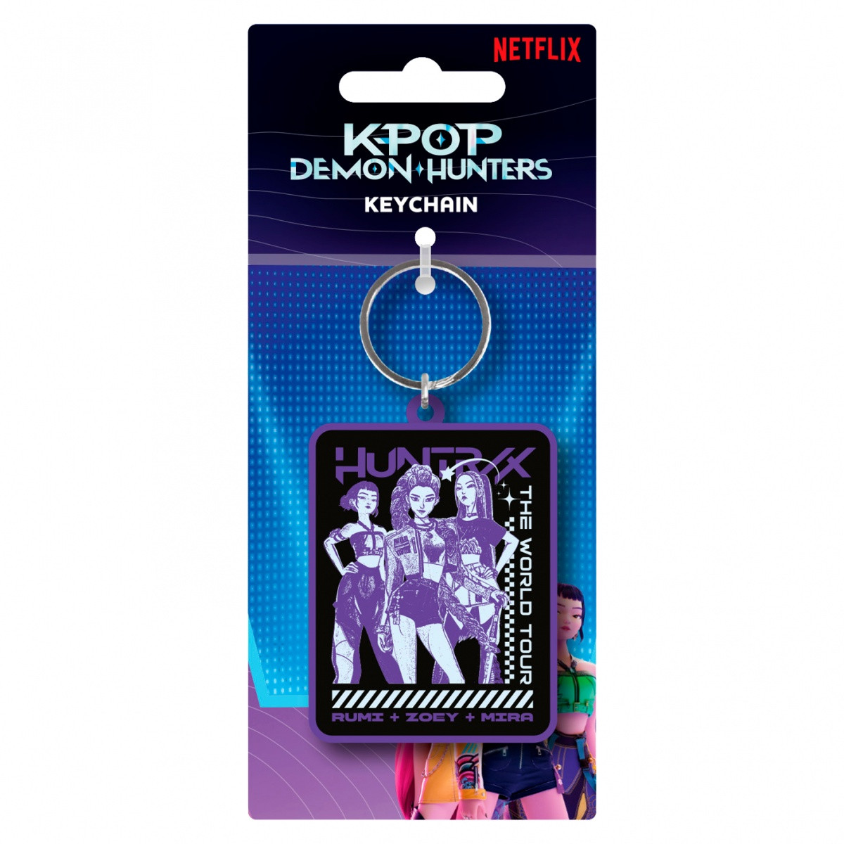 Obesek za ključe PVC K-POP Demon Hunters Huntrix