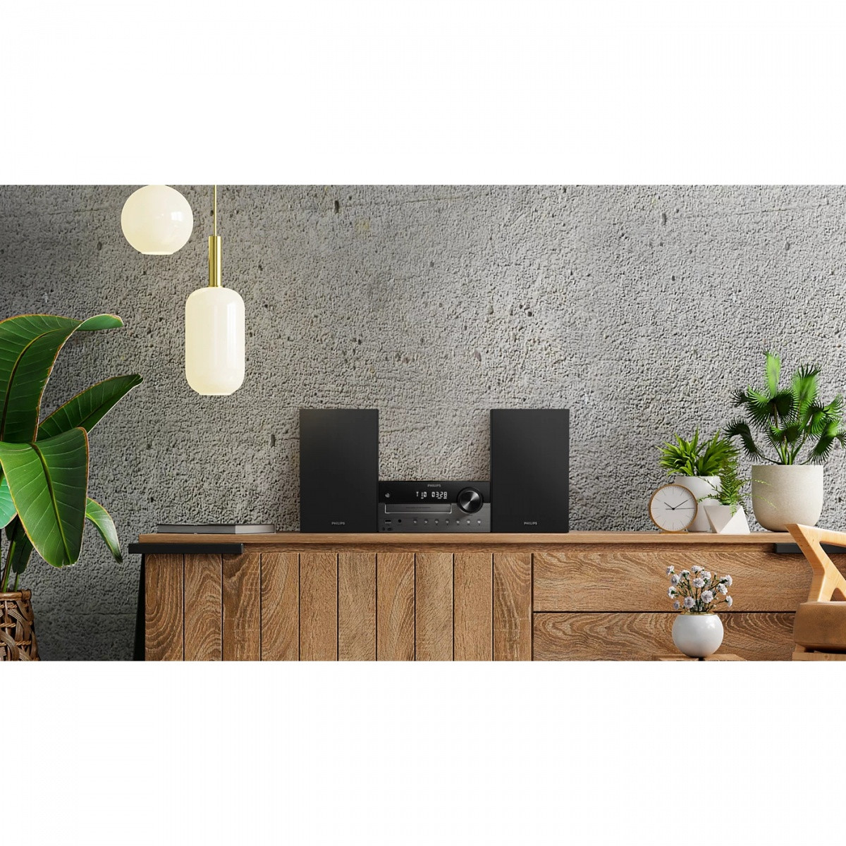 Philips TAM4505M mikrowieża, Bluetooth, USB 5