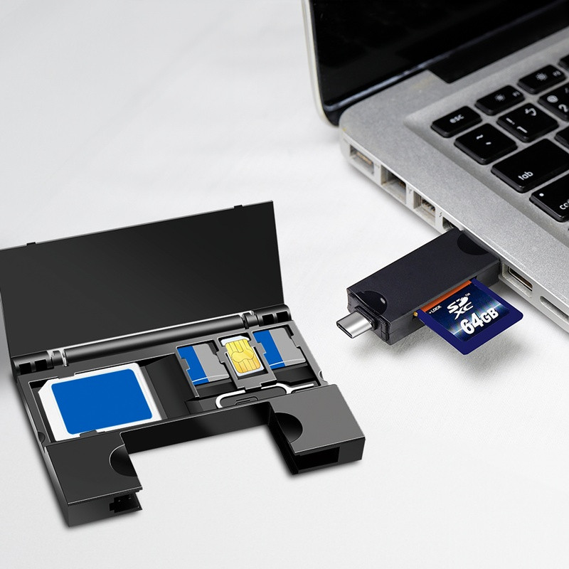 Bralnik kartic USB 3.2 Gen 1, SD/microSD 5