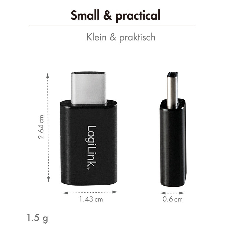 Bluetooth 5.3 adapter, USB-C Gen1, 3Mbps, 20m, črn 4