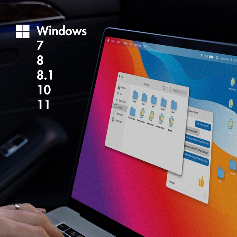 Bluetooth 5.3 adapter, USB-C Gen1, 3Mbps, 20m, črn 7