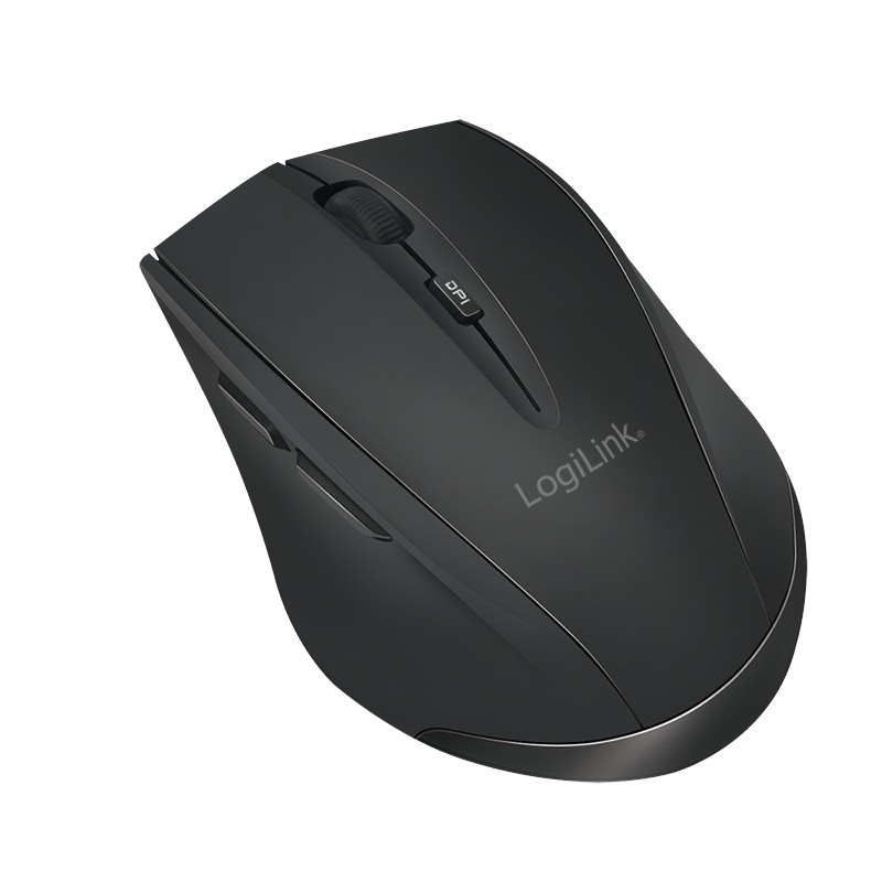 Brezžična ergonomska miška BT 5.0, črna 3