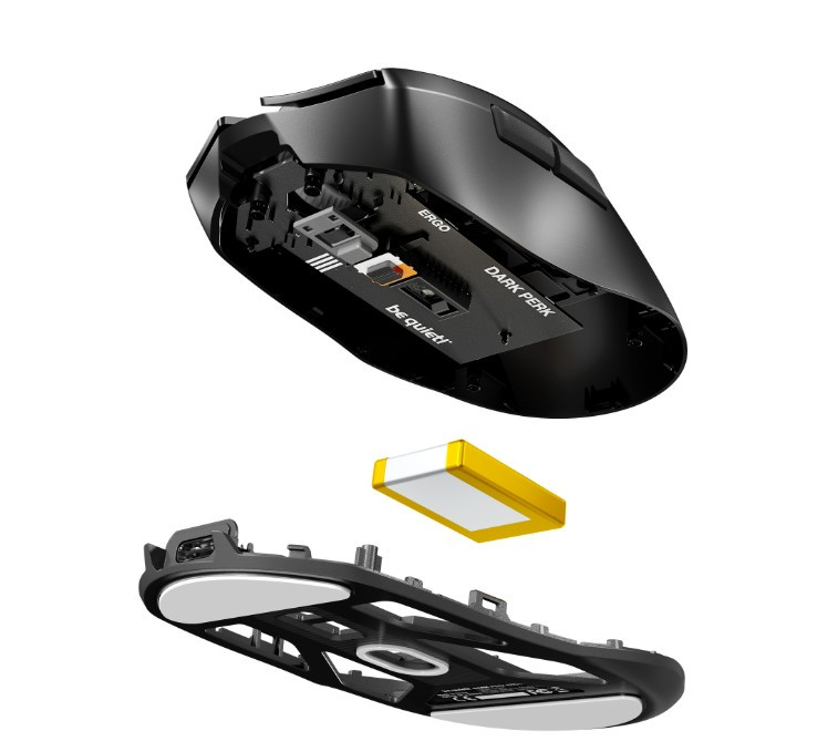 Ergonomska miška Dark Perk Ergo 5