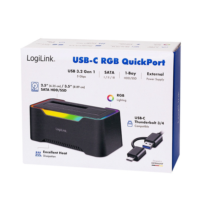 Postaja USB-C za trde diske/SSD 2.5/3.5" 7