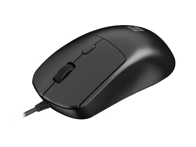 Laserska miška Hawk 2, 2400 DPI, črna 3