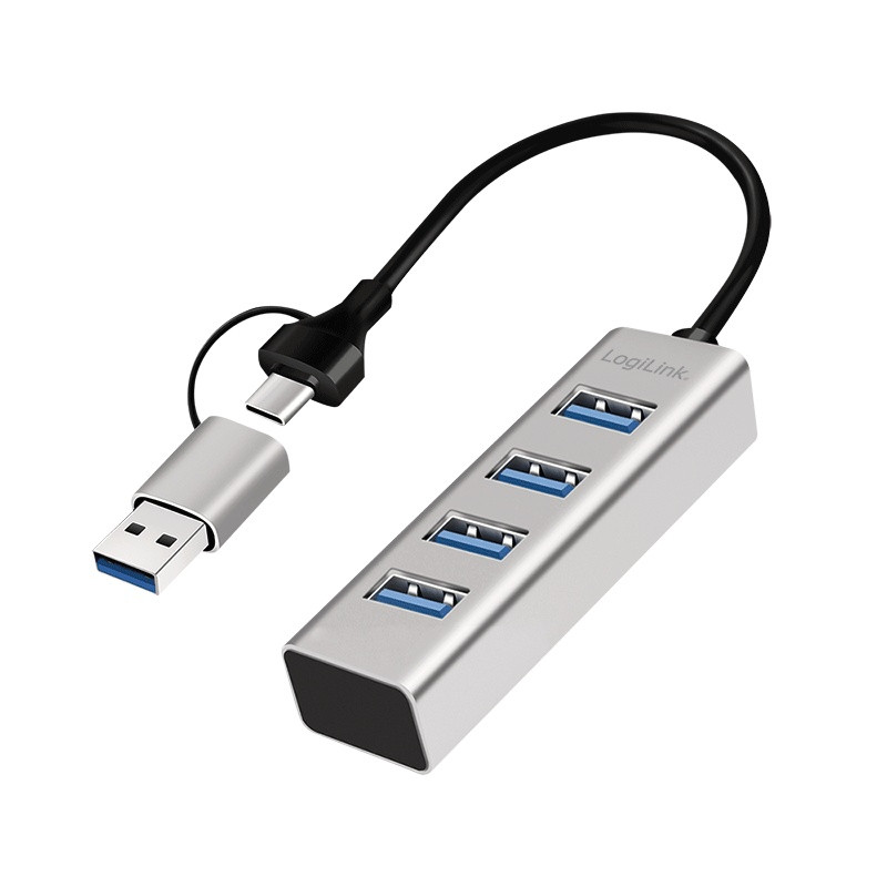 USB 3.0 Hub 4-portni 5Gbit/s 2
