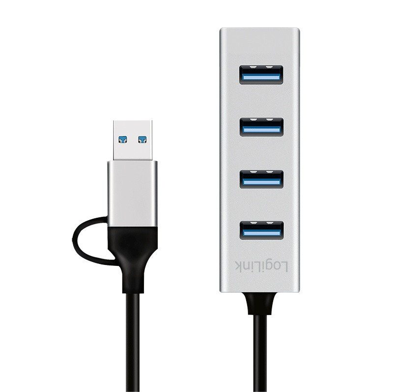 USB 3.0 Hub 4-portni 5Gbit/s 3
