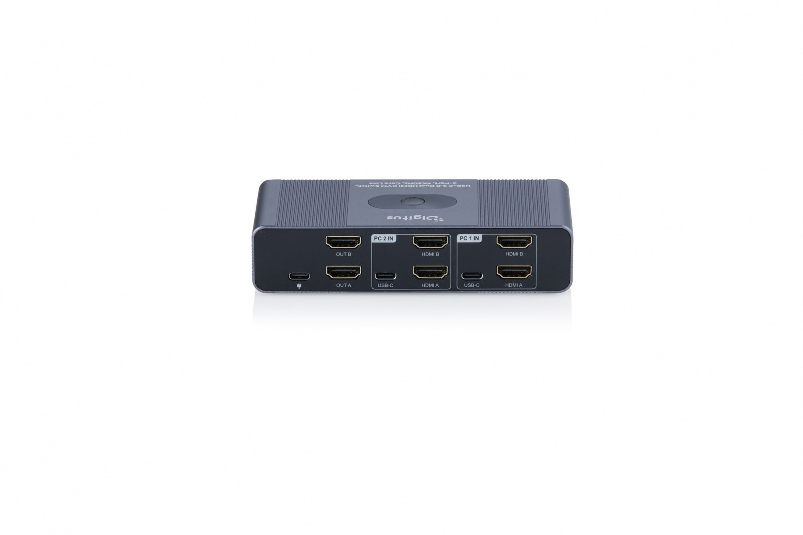 HDMI KVM preklopnik 2x2, 4K@60Hz, USB 3.1 3