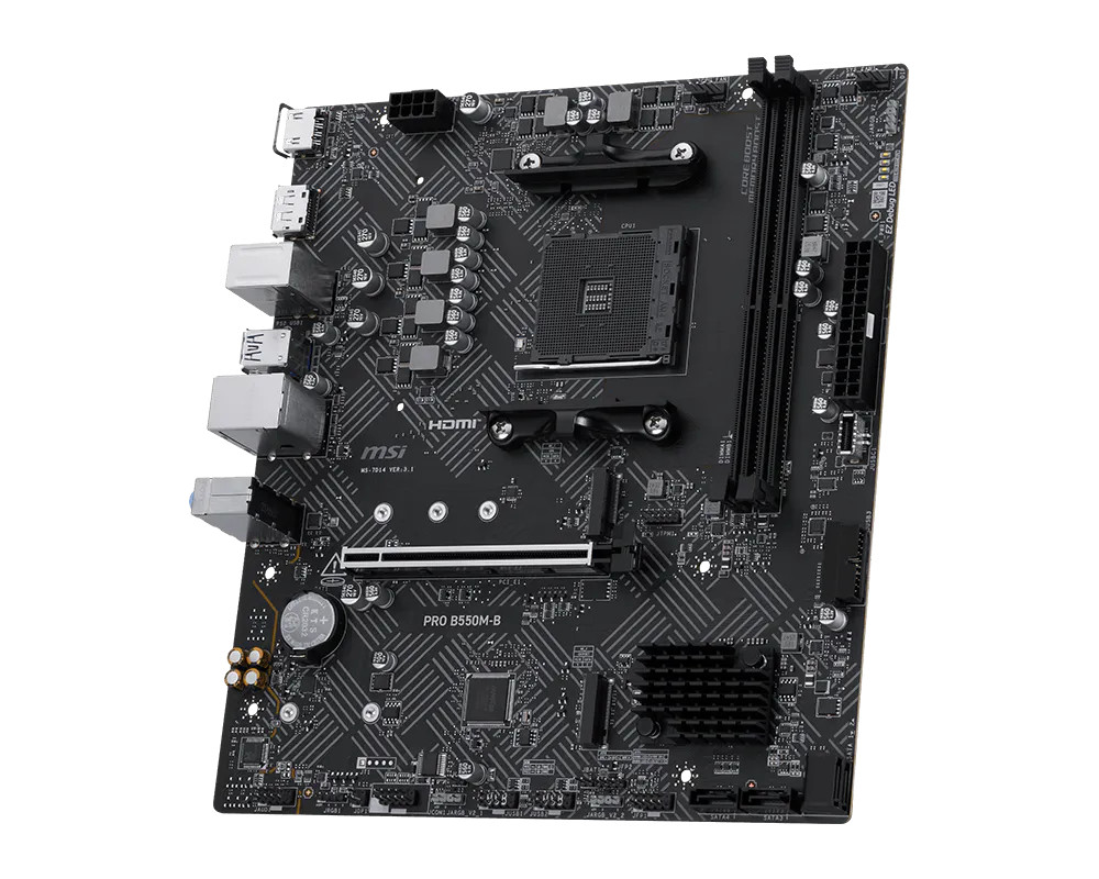 MSI PRO B550M-B matična plošča AM4, mATX, DDR4 2