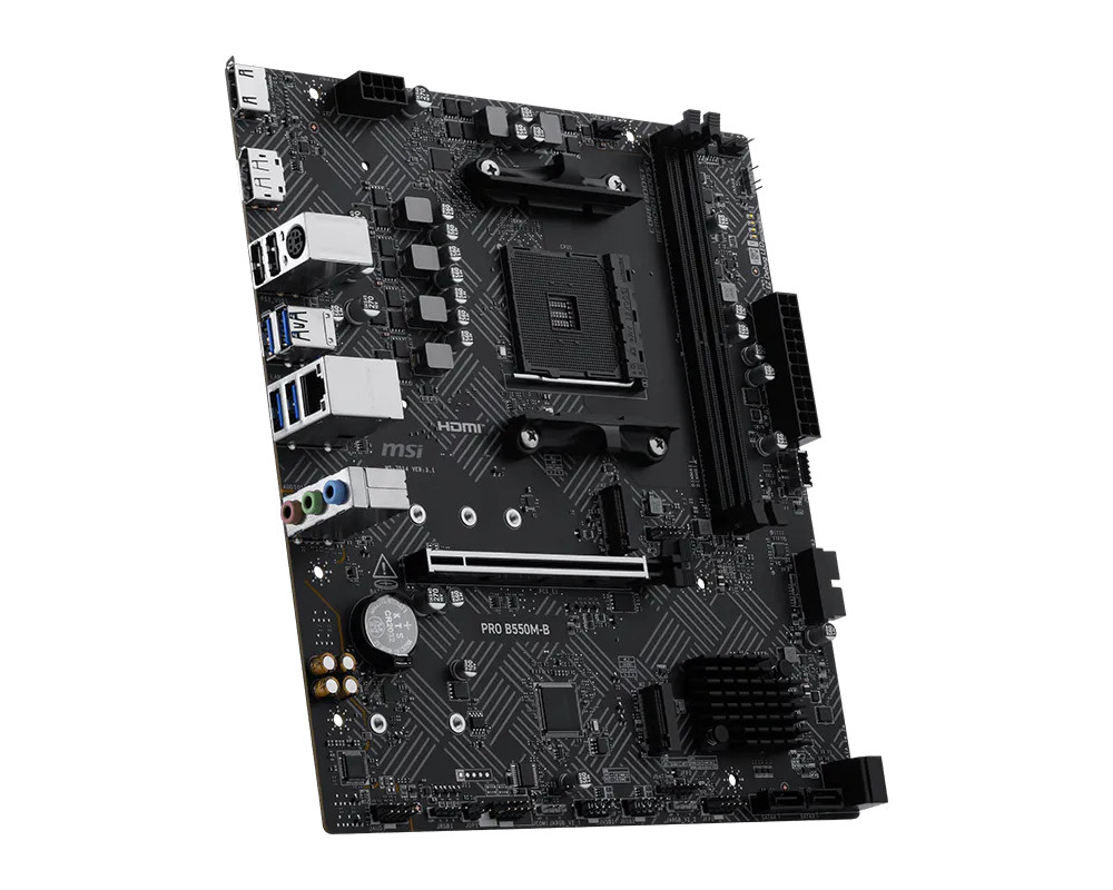 MSI PRO B550M-B matična plošča AM4, mATX, DDR4 3