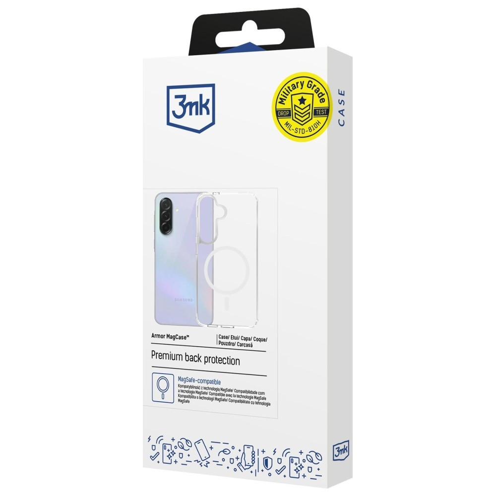 Etui Armor MagCase za Samsung A37 5G, prozorno 5