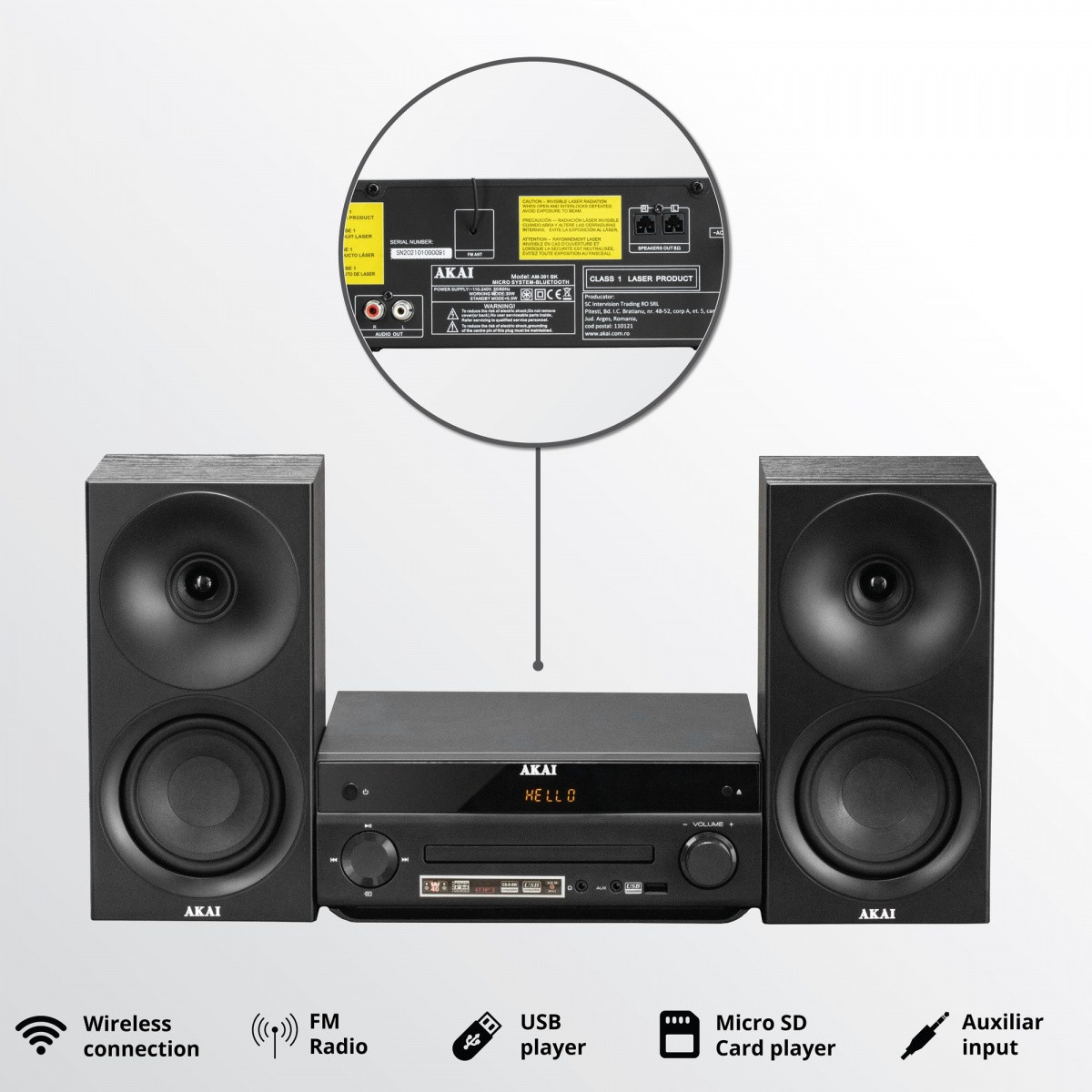 Avdio stolp AM-301B 4