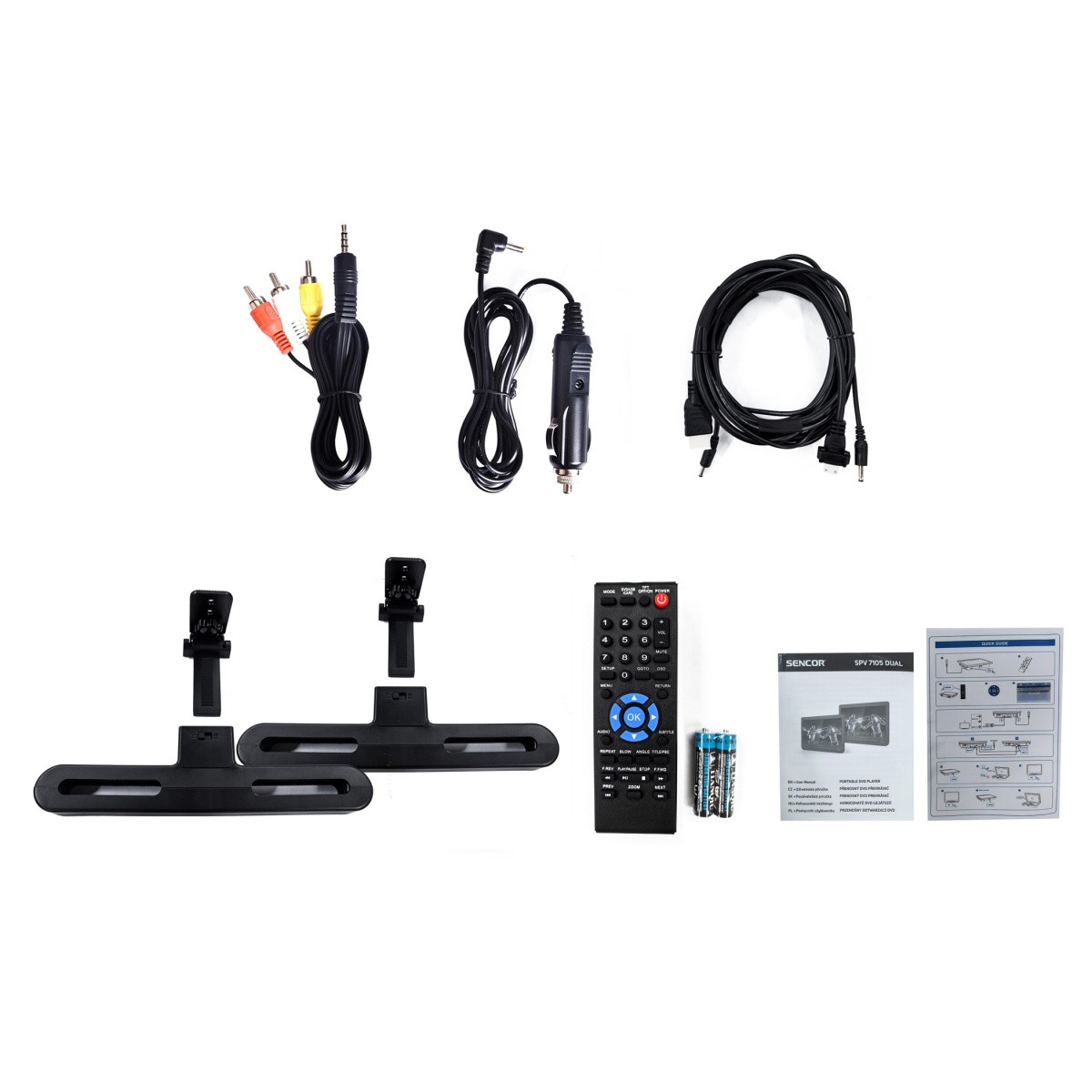 Prenosni DVD predvajalnik Dual SPV 7105 5