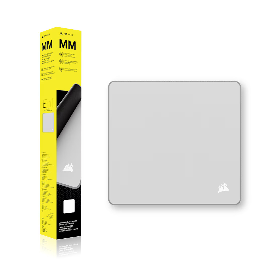 Corsair MM300 mišja podloga – Srednja, siva 3