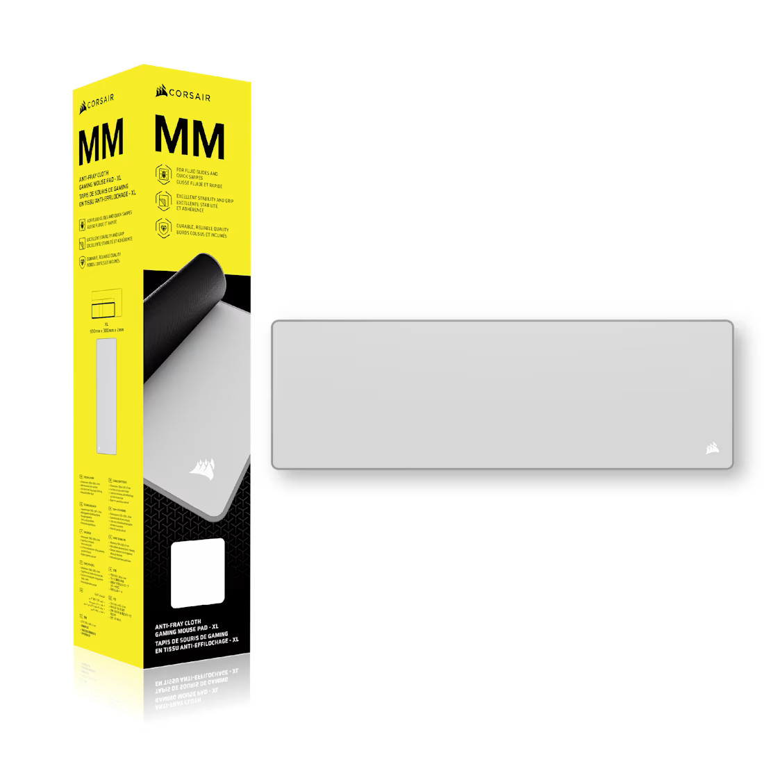 Corsair MM Extended XL podloga za mis, siva 3