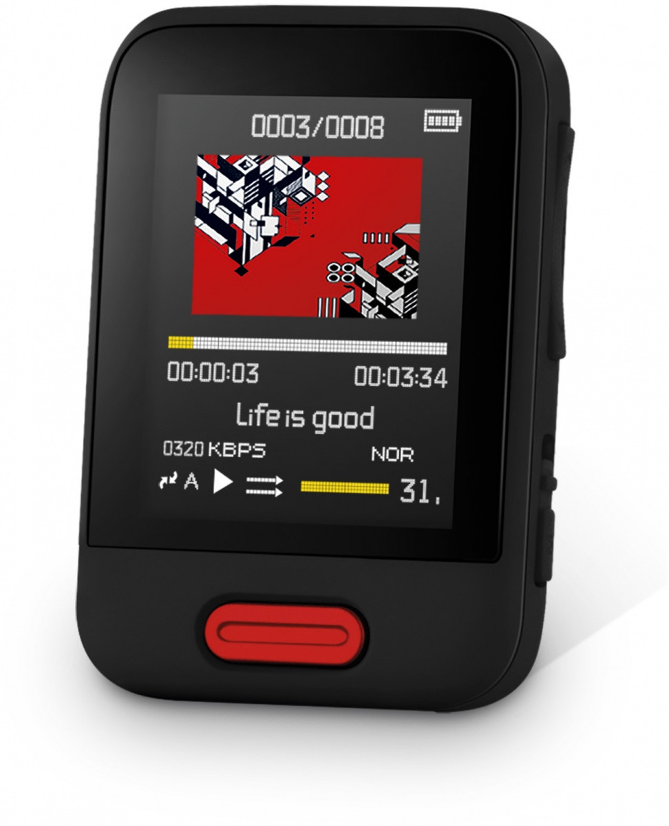 MP3 predvajalnik Sencor SFP 7716BK 16GB, Bluetooth 2