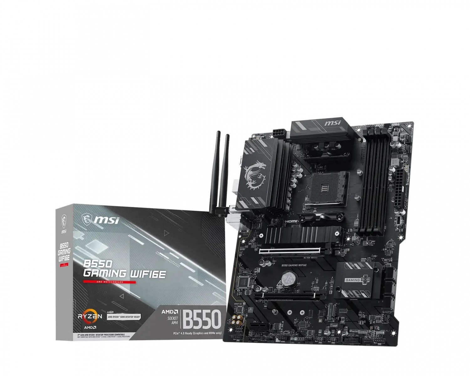 MSI B550 GAMING WIFI6E matična ploča, ATX, DDR4