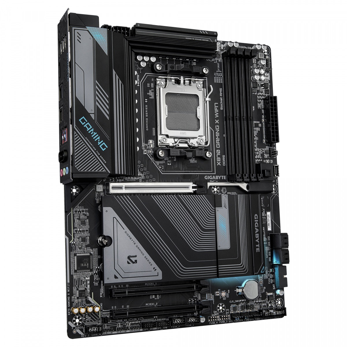 Matična plošča Gigabyte X870 GAMING X WIFI7, AM5, 4xDDR5, ATX 3