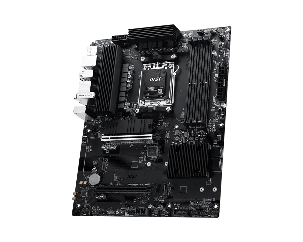 MSI PRO B850-S EVO WIFI matična ploča (AM5, 4xDDR5, ATX) 4