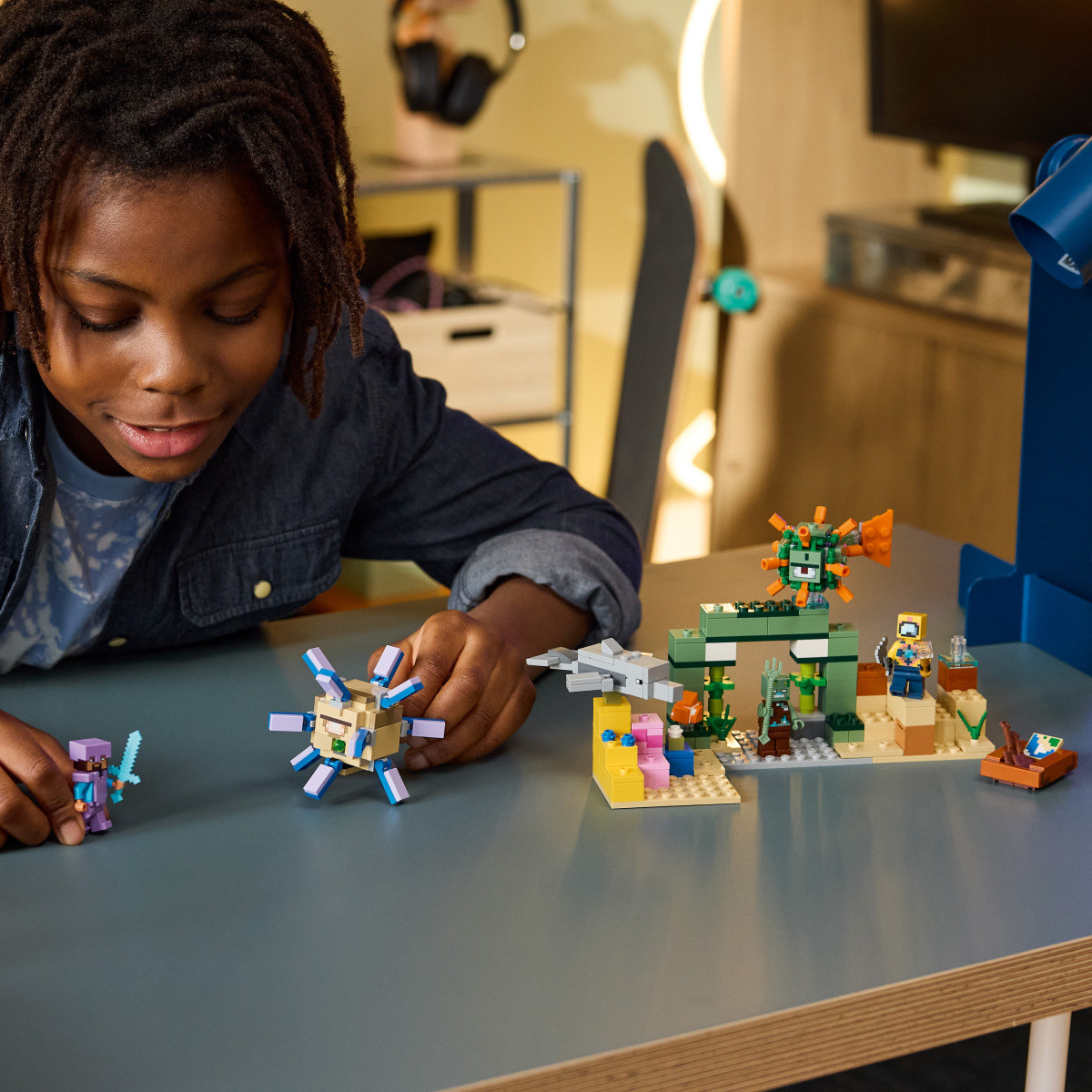 LEGO Minecraft kocke Podvodna pustolovščina 21598 6