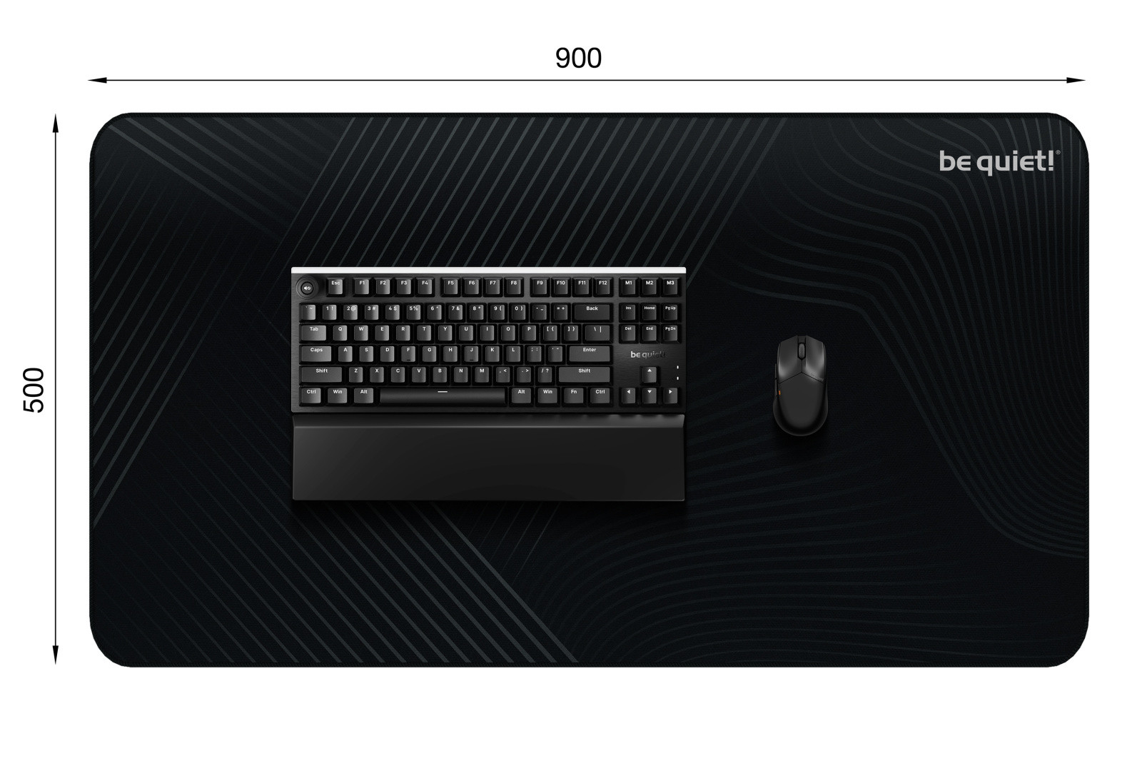 Be quiet! Podloga za miško Mousepad XL 2