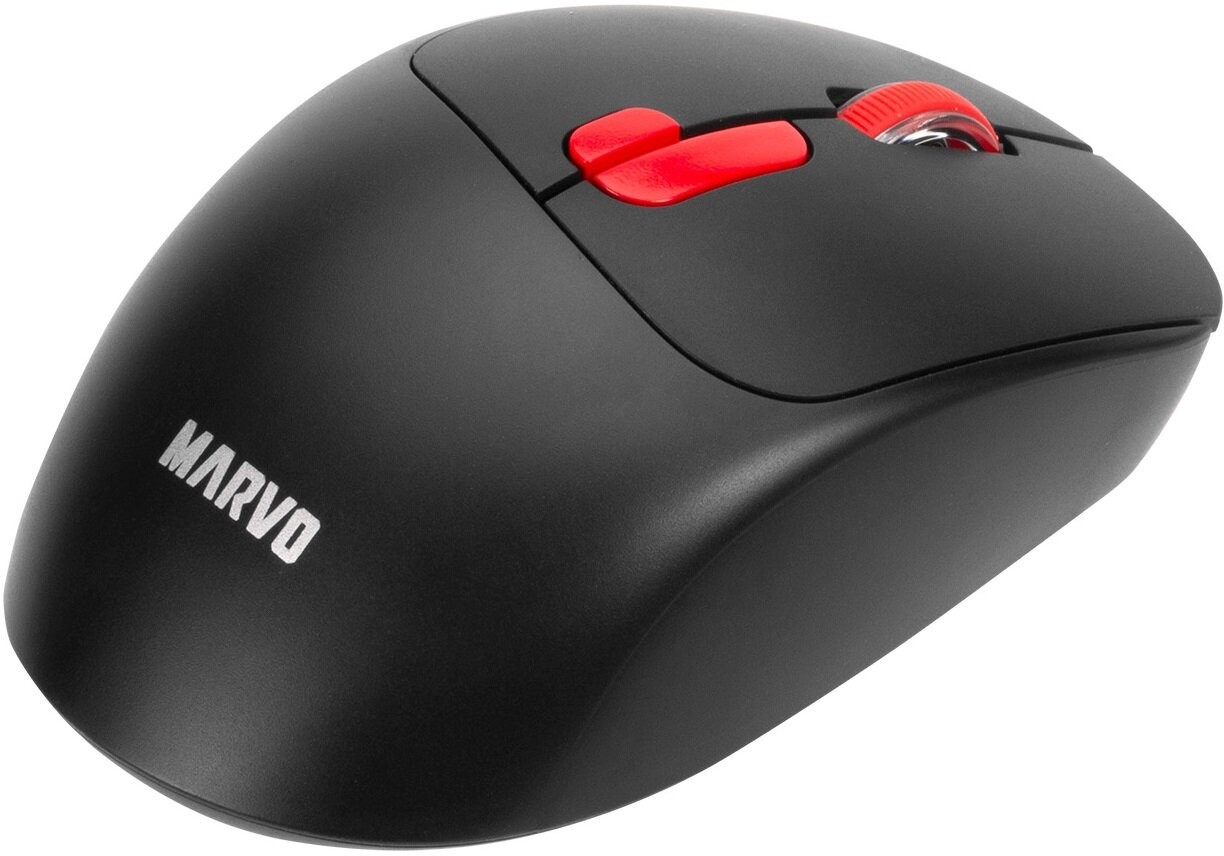 Brezžična miška UMM MARVO M809W BK - Črna 3