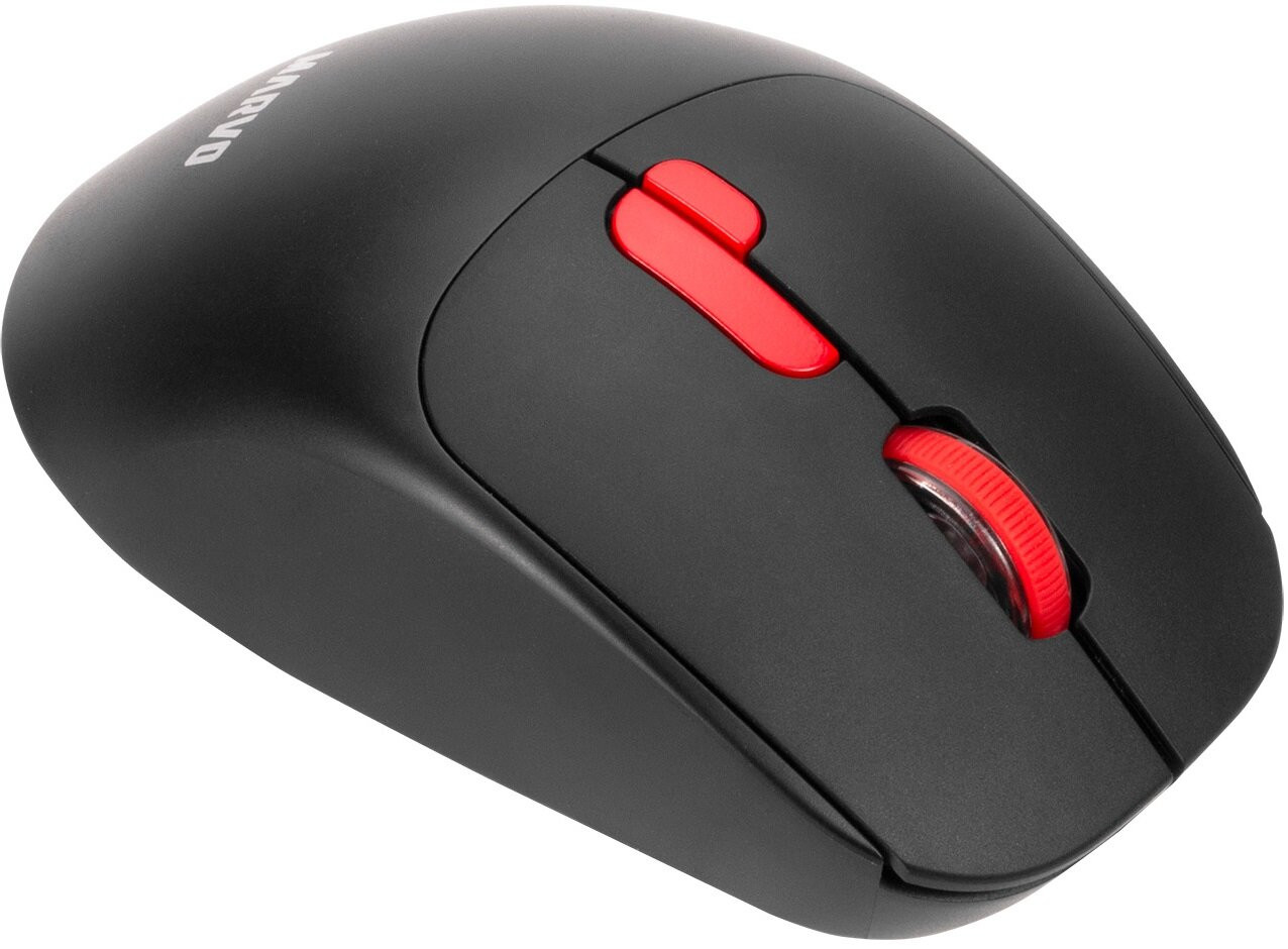 Brezžična miška UMM MARVO M809W BK - Črna 4