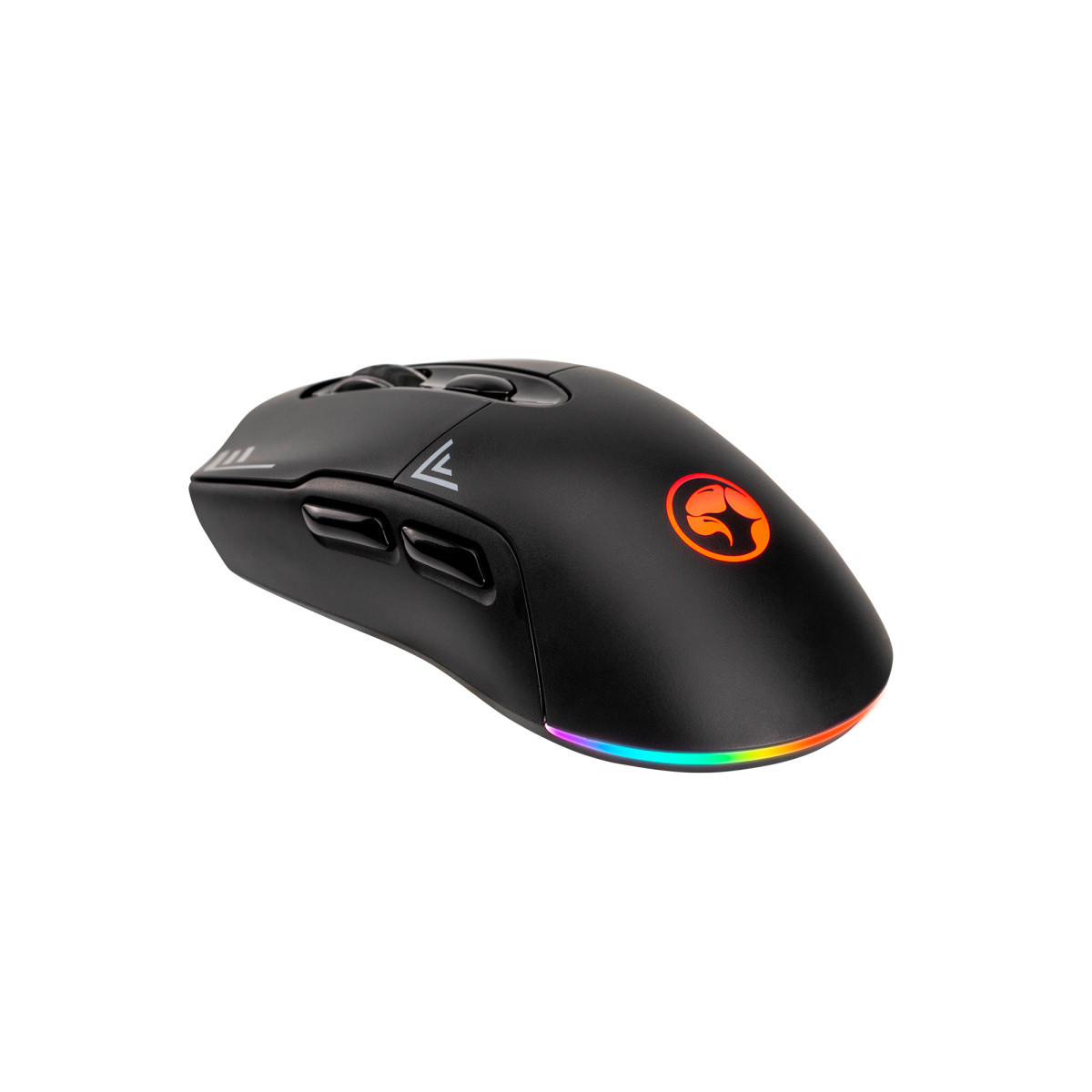 Gaming miška UMM MARVO DUKE 20 V2 - Brezžična, črna, 6400DPI 3