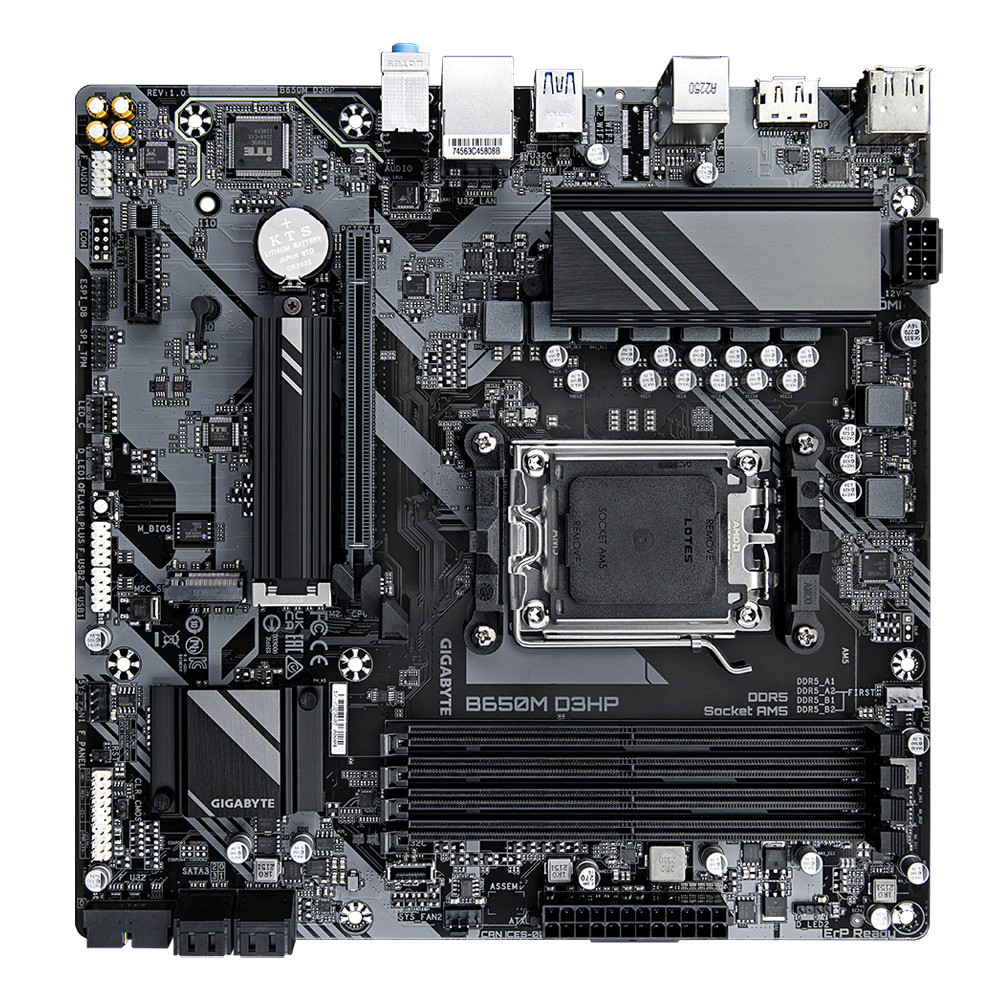 Gigabyte B650M D3HP matična plošča AM5 ATX 4