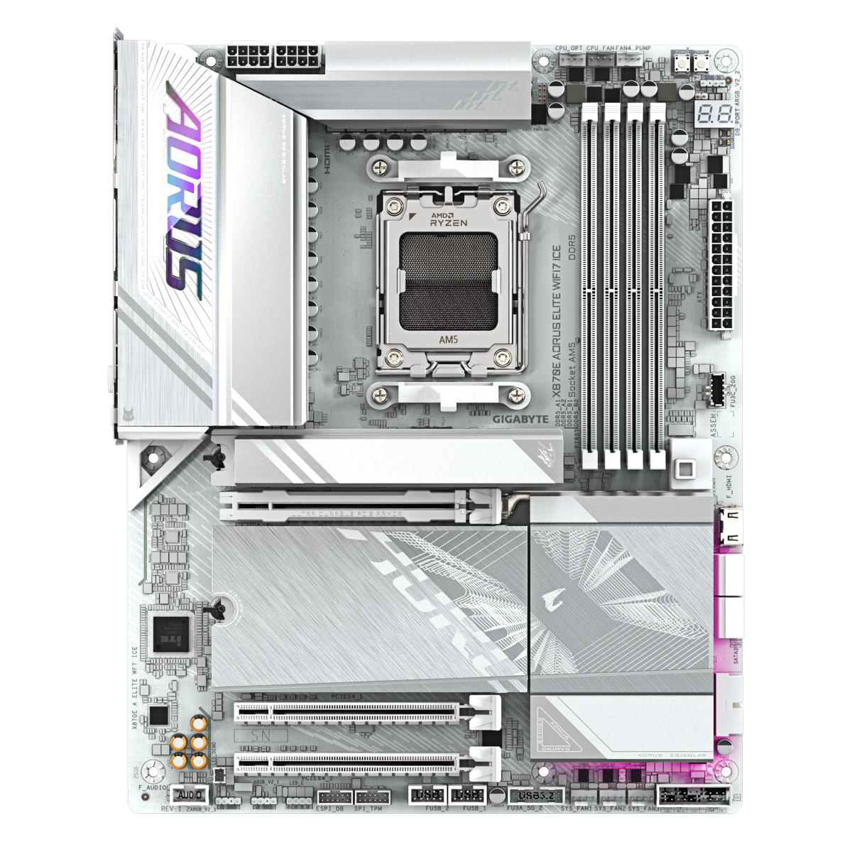 Gigabyte X870E AORUS ELITE WIFI7 matična plošča AM5 ATX 2
