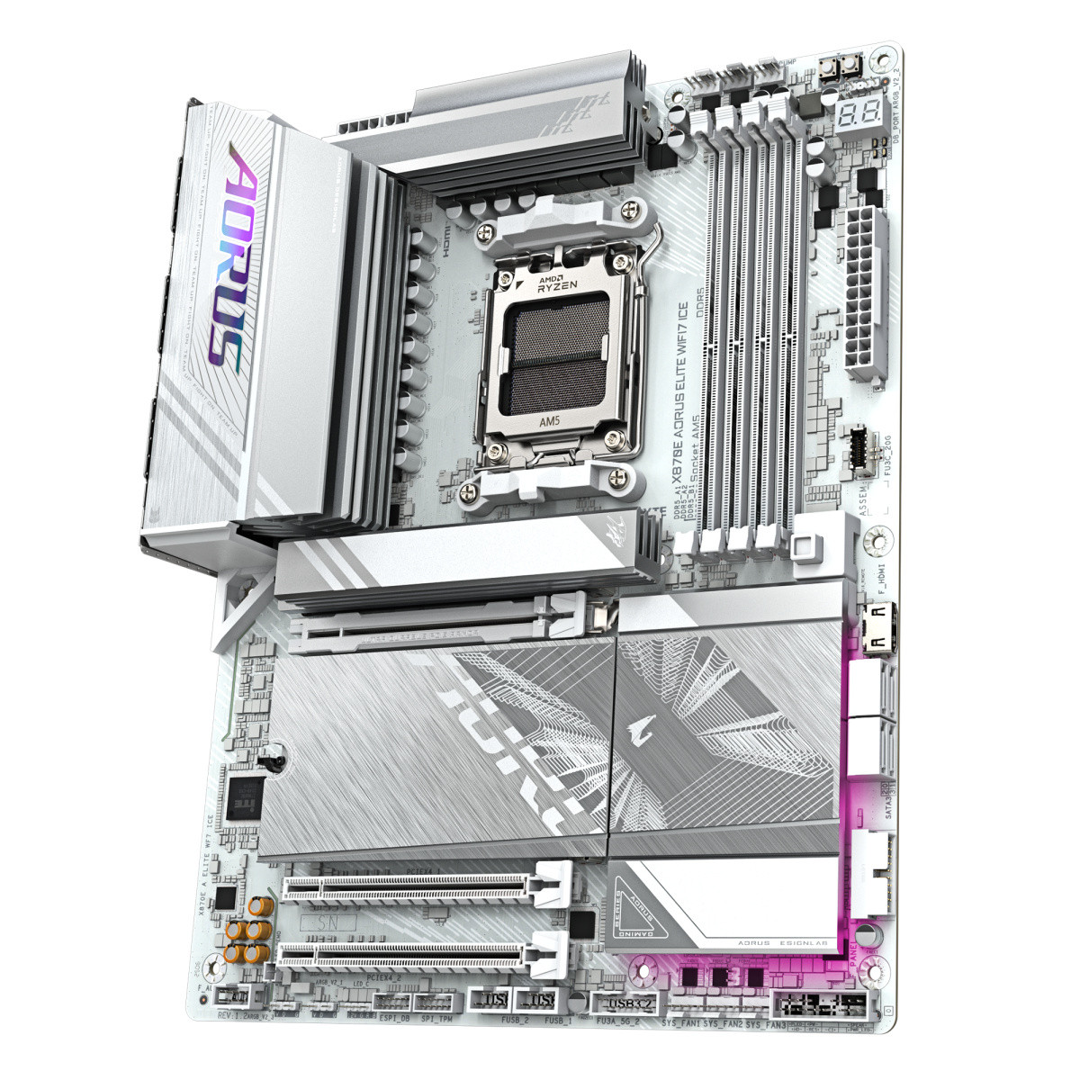 Gigabyte X870E AORUS ELITE WIFI7 matična plošča AM5 ATX 4